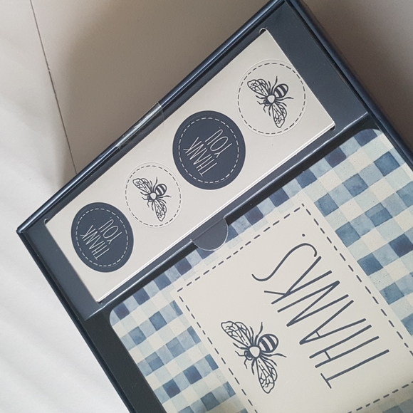 37 Pcs Rae Dunn Thank You Cards with Envelopes and Stickers - Picture 7 of 9